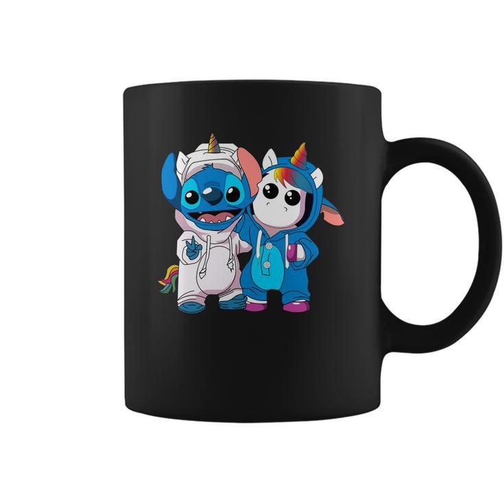 Baby Unicorn And Stitch Coffee Mug