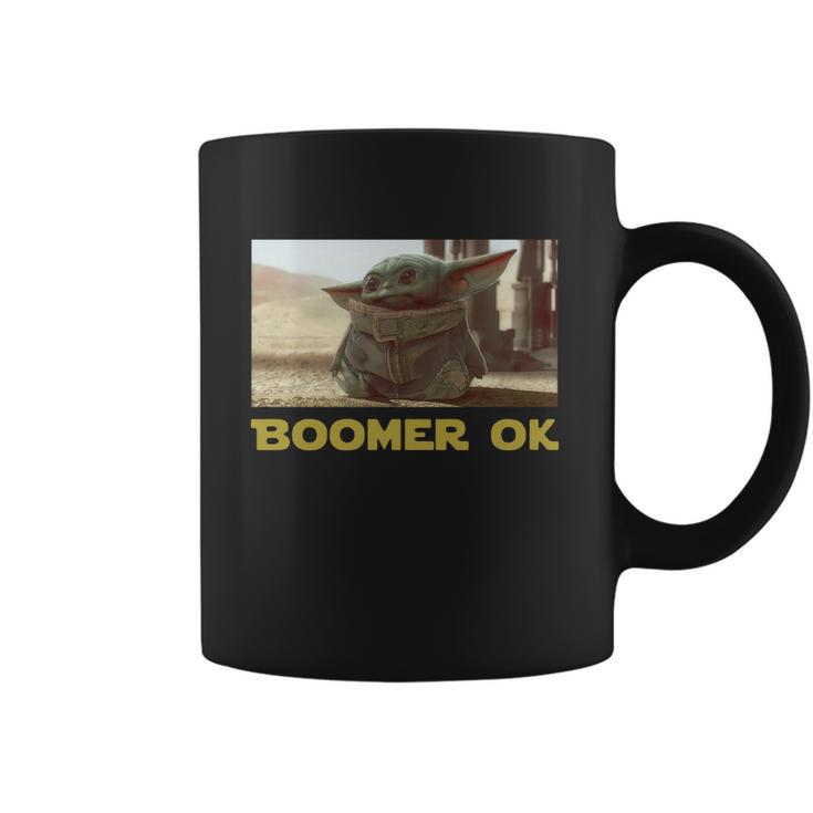 Baby Yoda Boomer Ok Coffee Mug