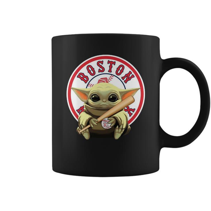 Baby Yoda Boston Red Sox Coffee Mug