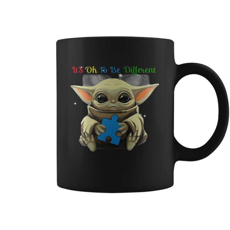 Baby Yoda It’S Ok To Be Different Coffee Mug