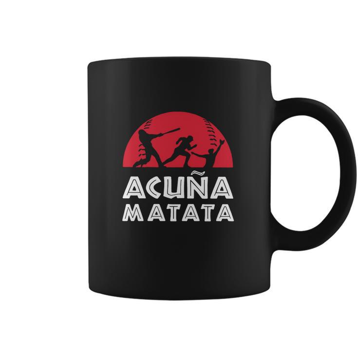 Baseball Acuna Matata Coffee Mug