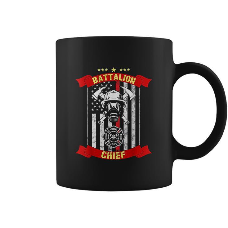 Battalion Chief American Firefighter Fireman Hero Gift Coffee Mug