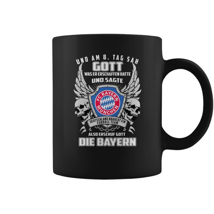 Bayern Munich Und Am 8 Tag Sah Gott Also Erschuf Gott Die Bayern Shirt Coffee Mug