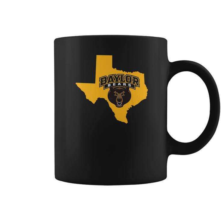 Baylor Bears Logo State Coffee Mug