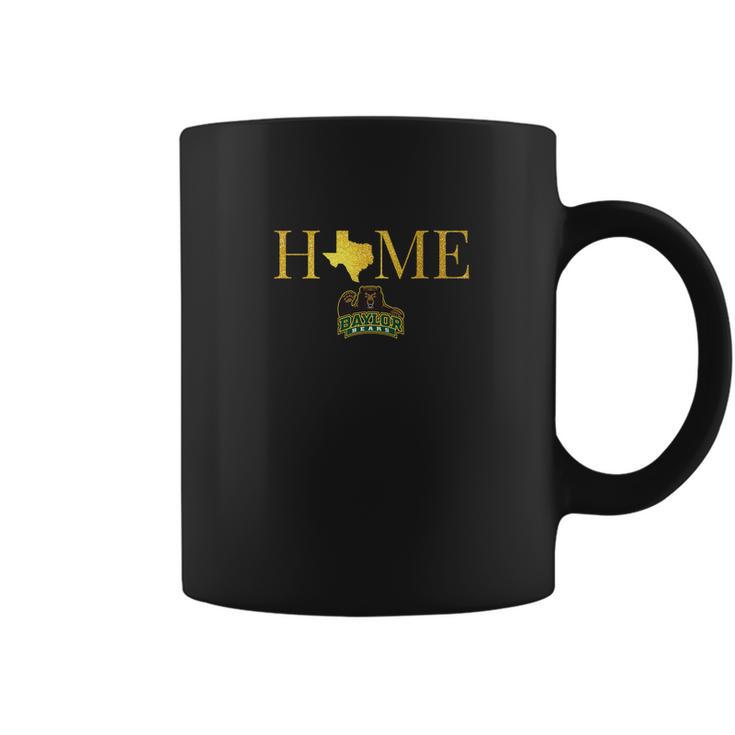 Baylor Bears Texas Home In Shiny Gold  Apparel Coffee Mug