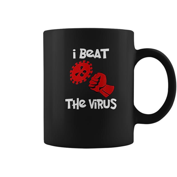 I Beat The Virus Coffee Mug