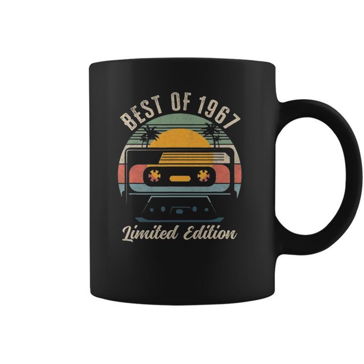 Best Of 1967 55Th Birthday Gifts Limited Edition 55 Years Old Coffee Mug