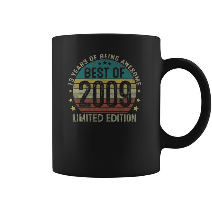 Best Of 2009 Limited Edition 13Th Birthday 13 Years Old Gifts Coffee Mug