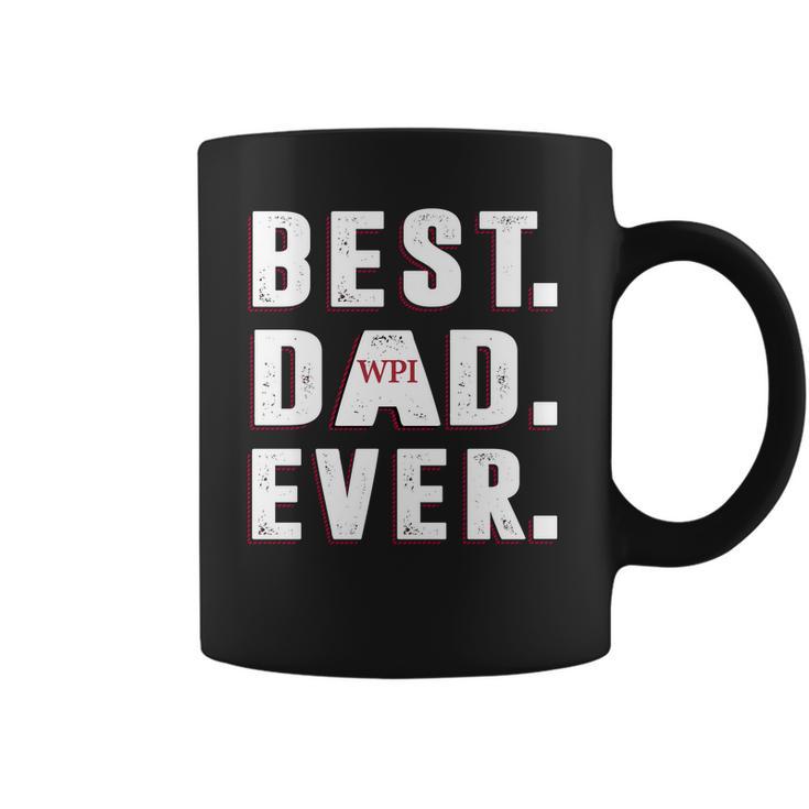 Best Dad Ever Worcester Polytechnic Institute University Best Gift Parents Day Coffee Mug