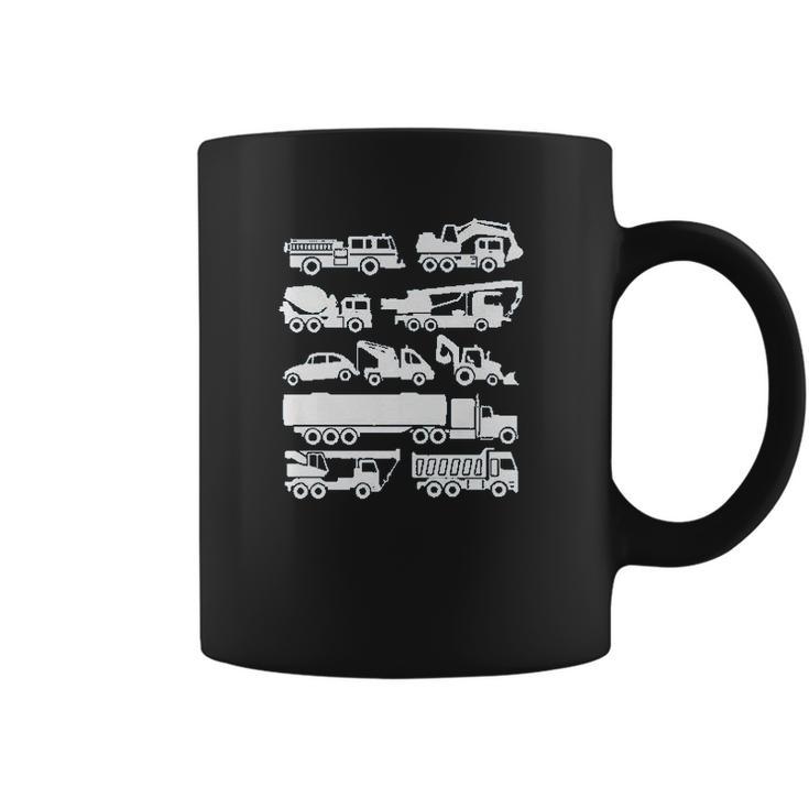 Big Boys Trucks Youth Coffee Mug