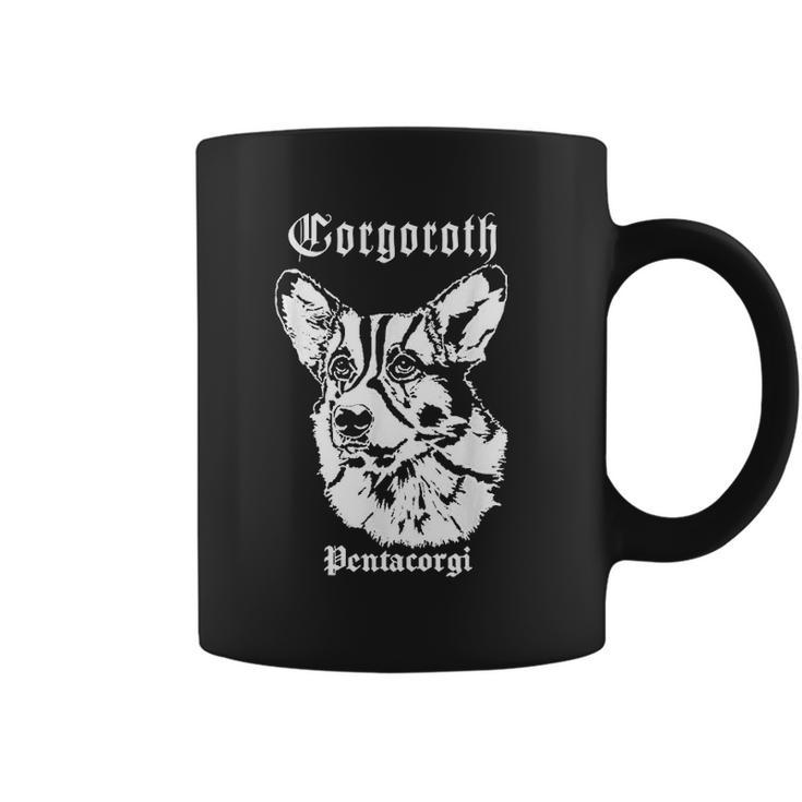 Black Metal Corgi Corgoroth Gorgoroth Coffee Mug