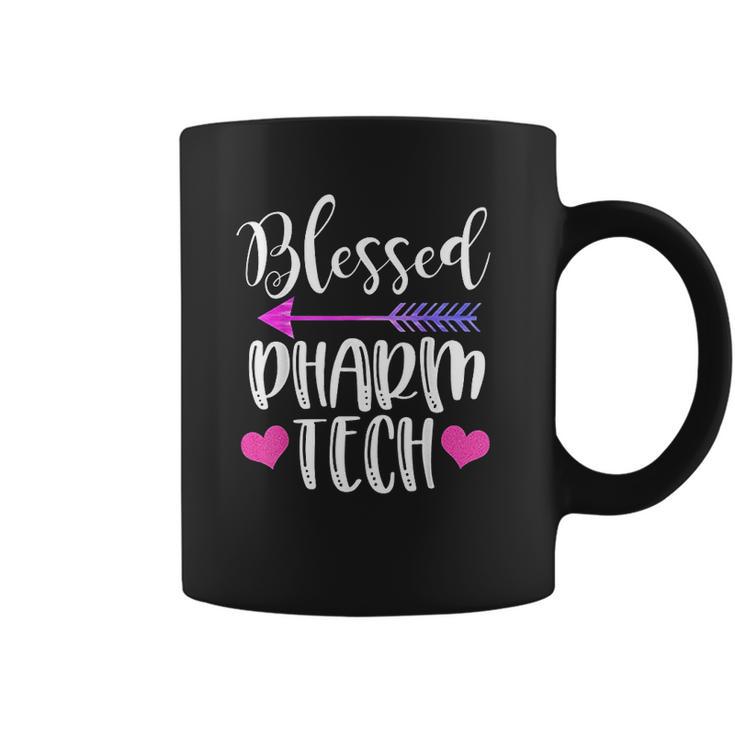 Blessed Pharm Tech Cute Pharmacy Technician Gift Coffee Mug