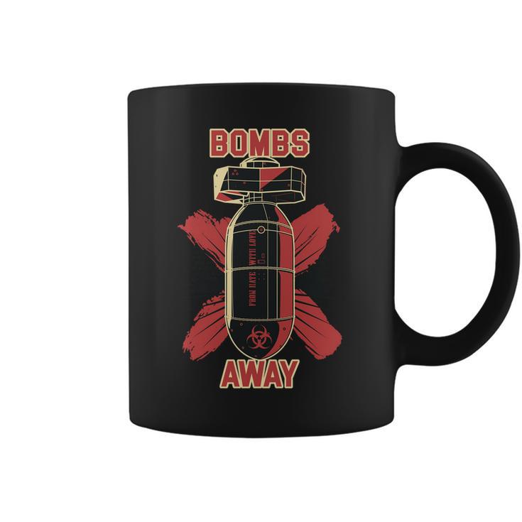 Bombs Away Trash Polka Coffee Mug