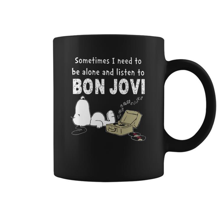 Bon Jovi - Snoopy Coffee Mug