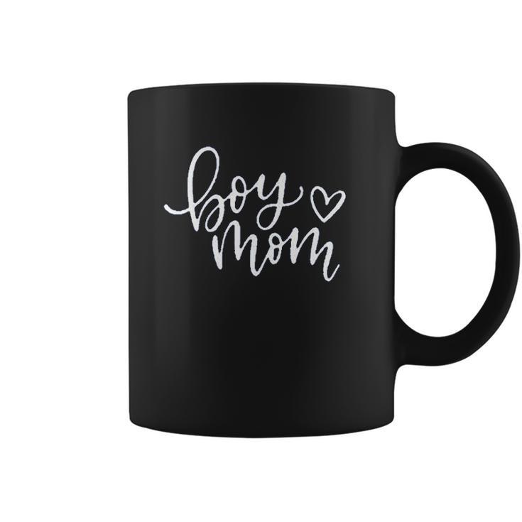 Boy Mom Mama Life Funny Graphic Coffee Mug