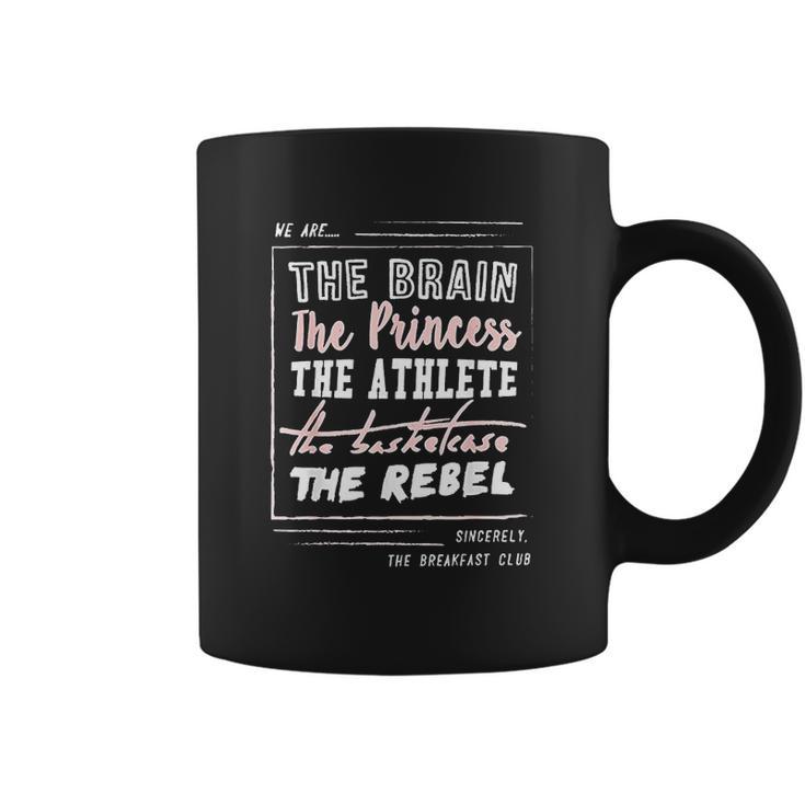 Breakfast Club We Are Club Roster Coffee Mug