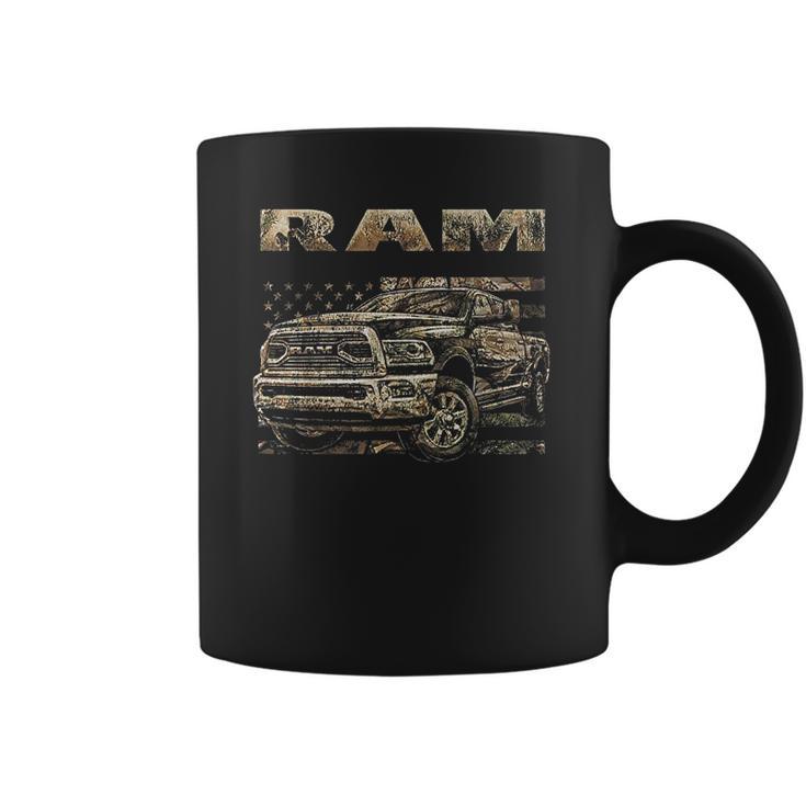 Buck Wear Ram 18 Camo Flag 5 Oz Range Coffee Mug