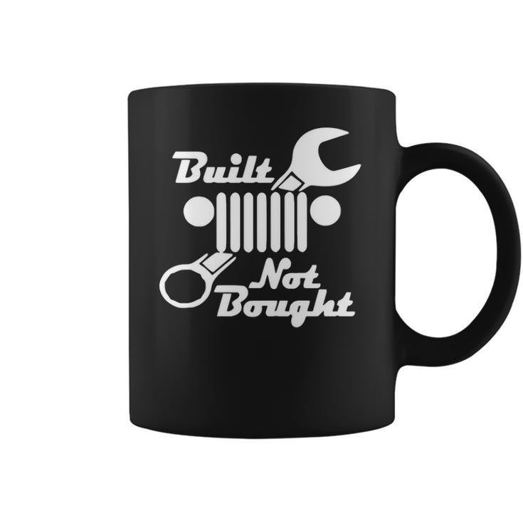 Built The Jeep Not Bought It Gift For Jeep Lovers Coffee Mug