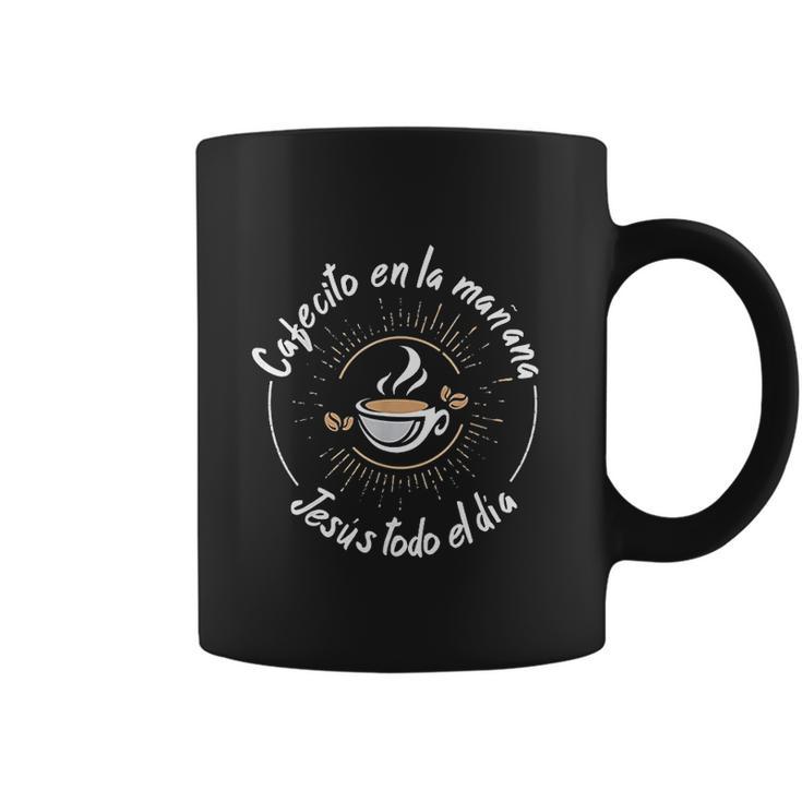 Cafecito Y Jesus Gift Reagalo Cristiano Christian Spanish Coffee Mug