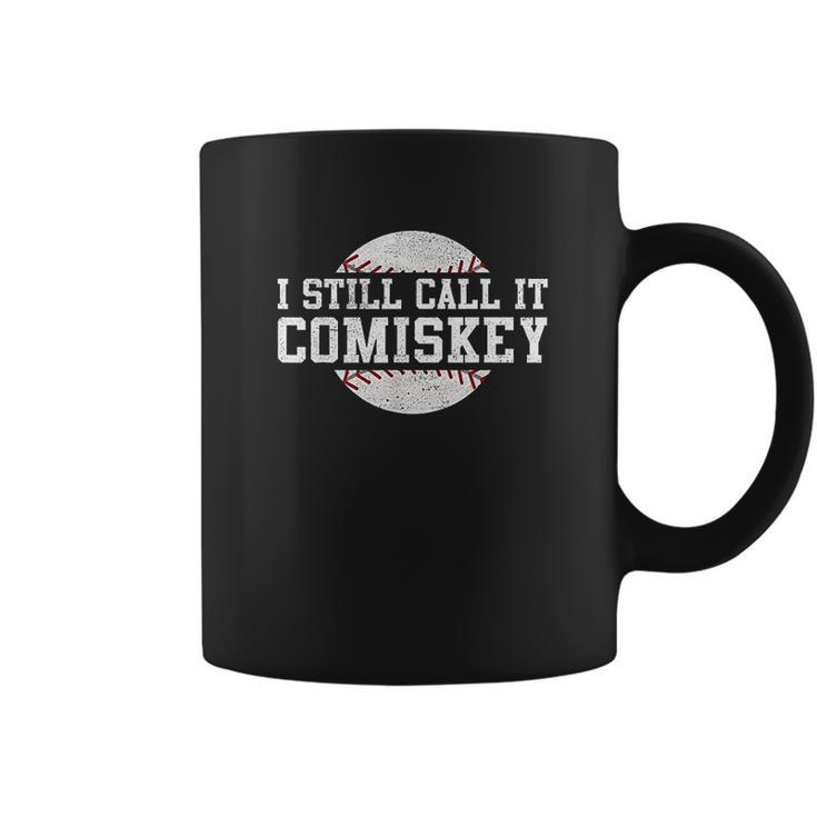 I Still Call It Comiskey Retro Funny Baseball Gift Coffee Mug