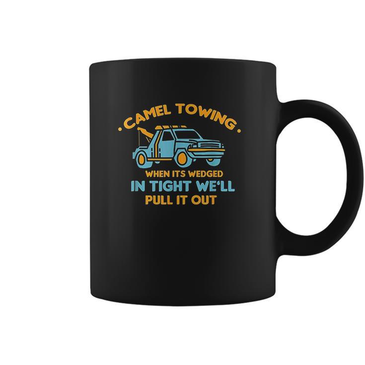 Camel Towing  Successfully Pulling Out Coffee Mug