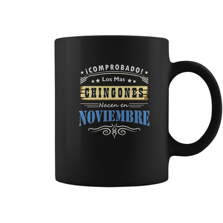 Camisa De Hombre Cumpleanos Los Chingones Nacen En Noviembre Coffee Mug