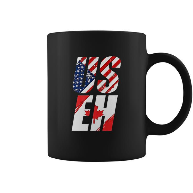 Canada Usa Flag Useh Canadian Flag Coffee Mug