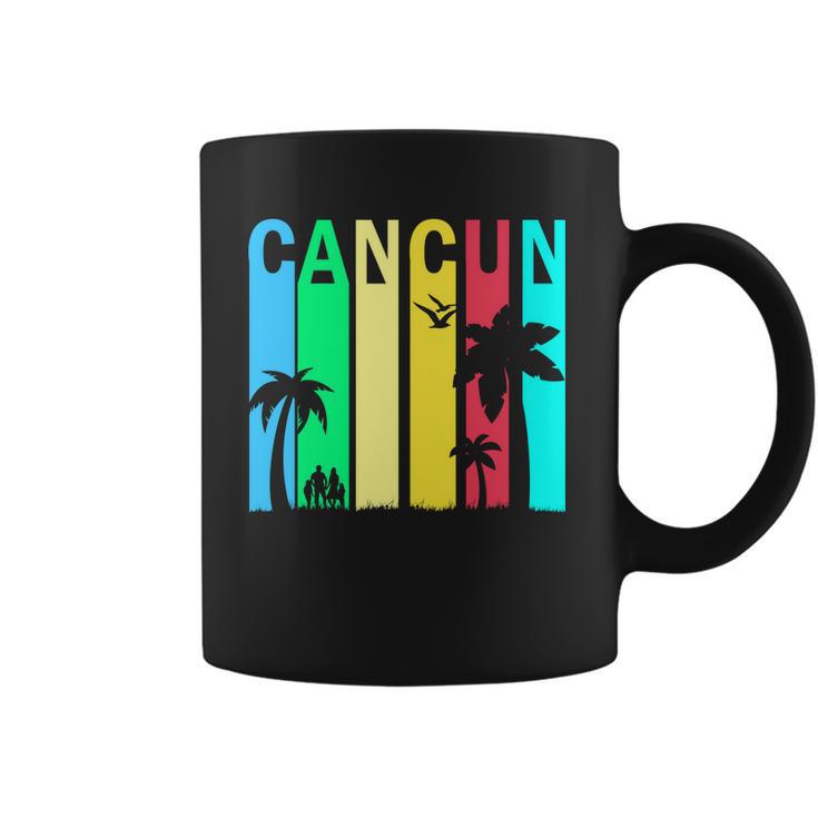 Cancun Retro Logo Coffee Mug