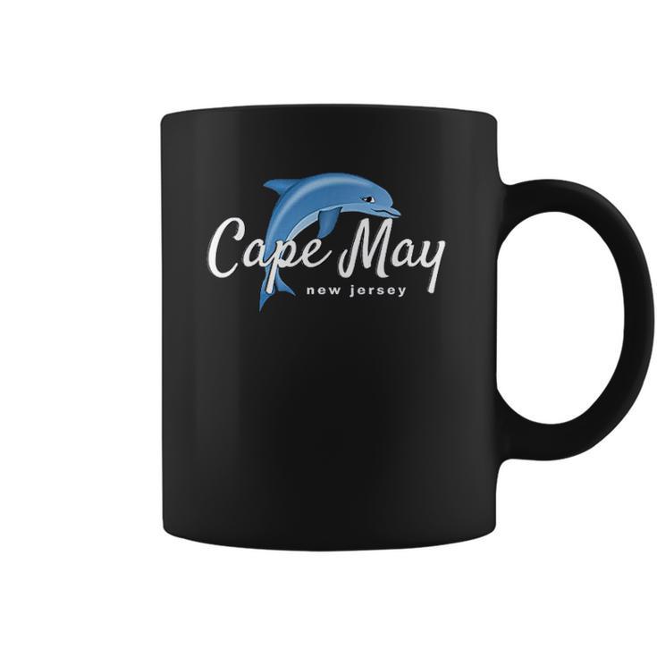 Cape May Dolphin Beach Coffee Mug