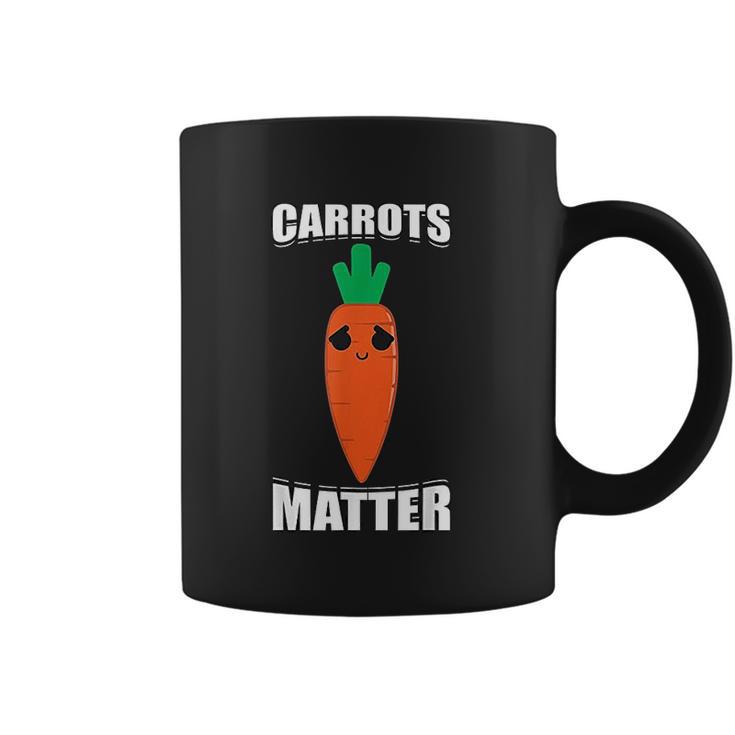 Carrots Matter Funny Cute Emoji Vegetable Vegan Food Gift Coffee Mug