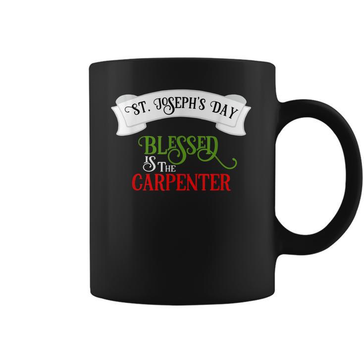 Catholic  St Joseph Blessed Carpenter Gift Coffee Mug