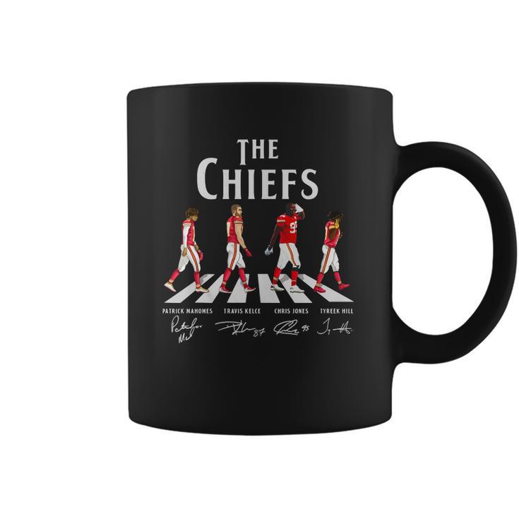 The Chiefs Abbey Road Signatures Coffee Mug