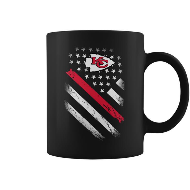 Chiefs American Flag Coffee Mug