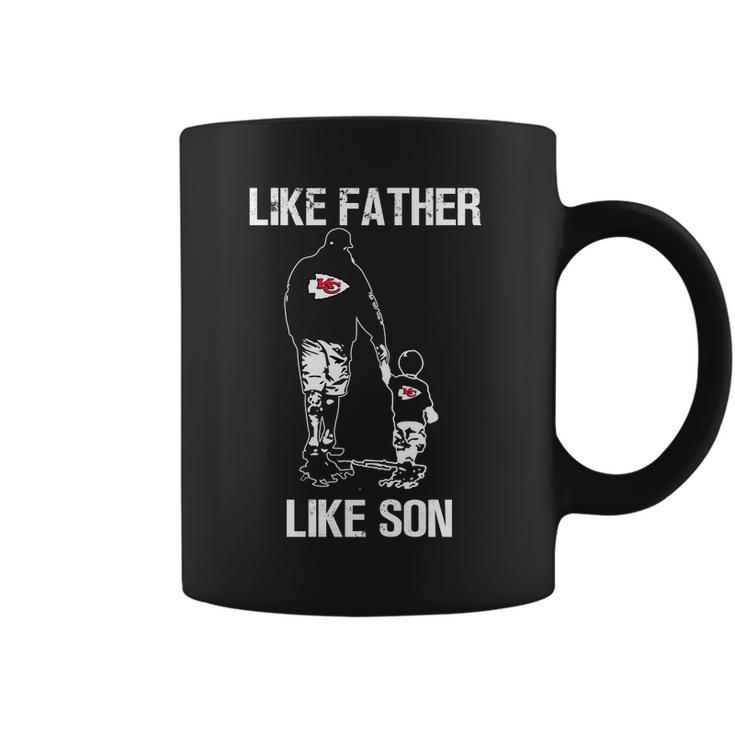 Chiefs Fans Like Father Like Son Coffee Mug