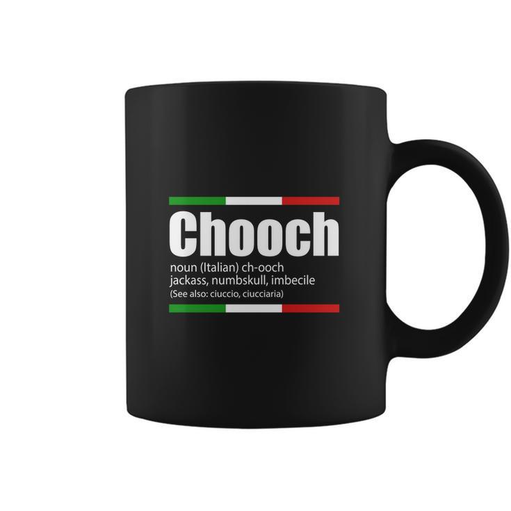 Chooch Italian Slang Funny Sayings Italy Humor Gift Coffee Mug