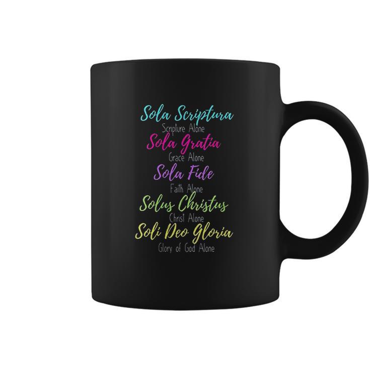 Christian Reformed Women Soli Deo Gloria Five Solas Coffee Mug