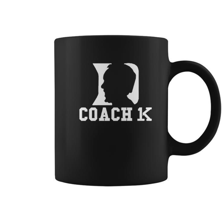 Coach K Face 1000 Wins 1K Coffee Mug