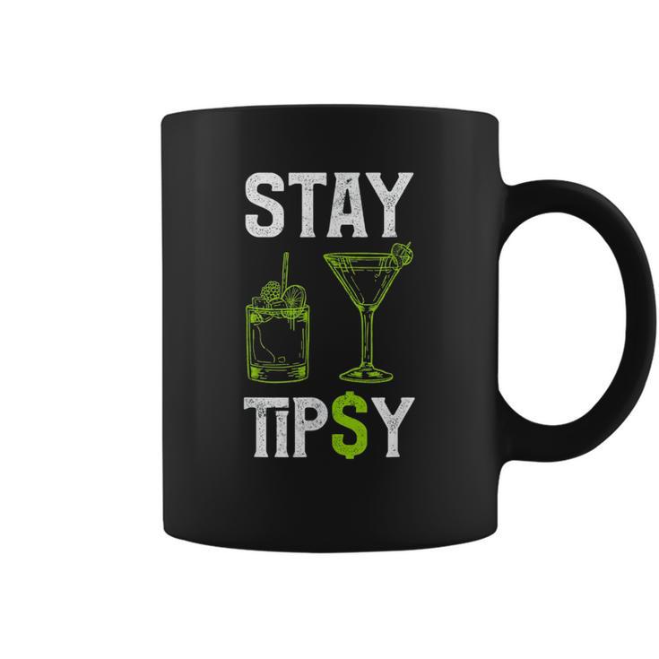 Cocktail Mixologist Barman Stay Tipsy Graphic Coffee Mug