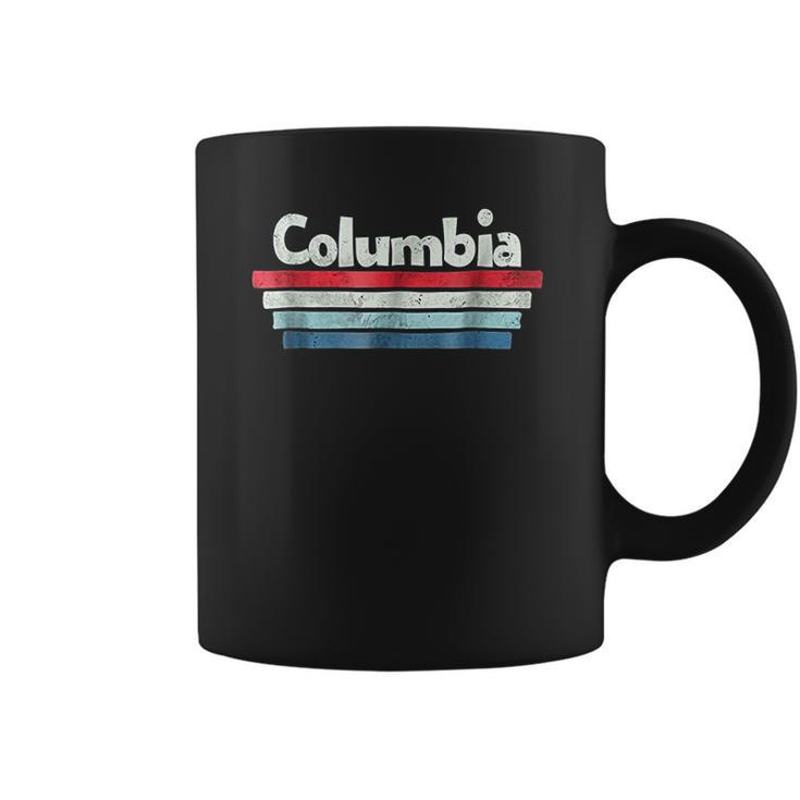 Columbia  Retro Design Coffee Mug