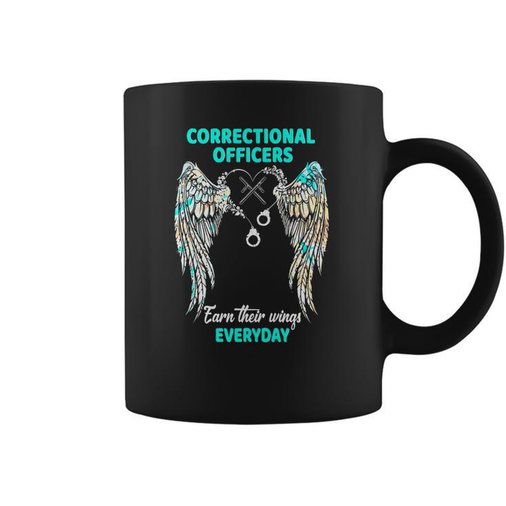 Correctional Officers Earn Their Wings Everyday Coffee Mug