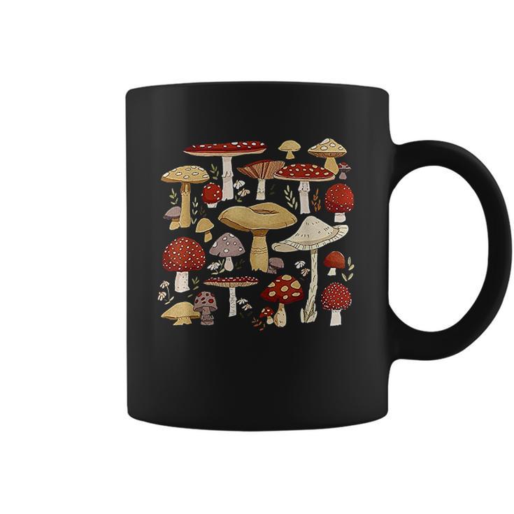 Cottagecore Aesthetic Goblincore Mycology Shrooms Mushroom Coffee Mug