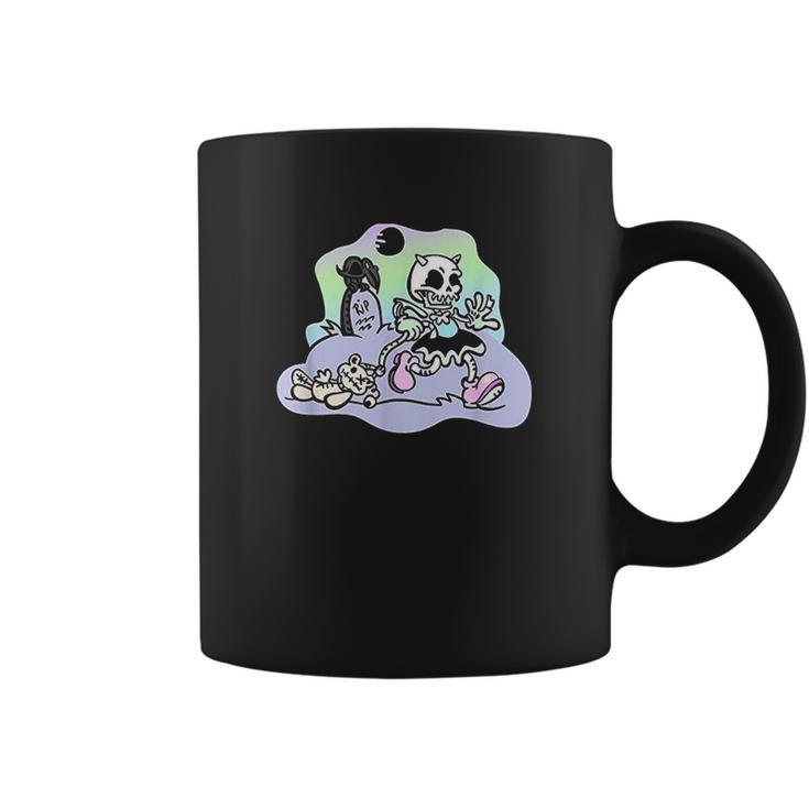 Creepy Skeleton Pastel Goth Soft Grunge Kawaii Clothing Girl Coffee Mug