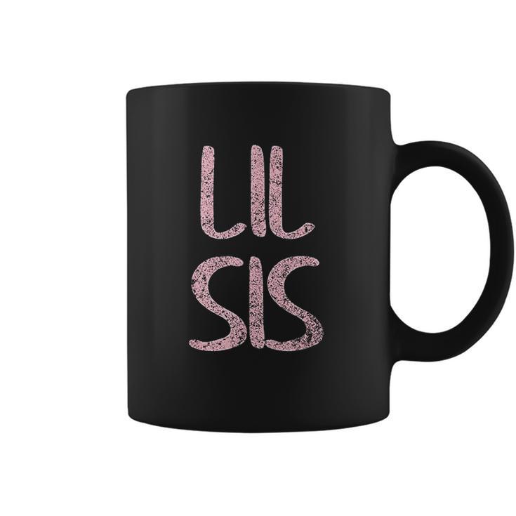 Cute Matching Siblings Brother Sister Gift Lil Sis Coffee Mug