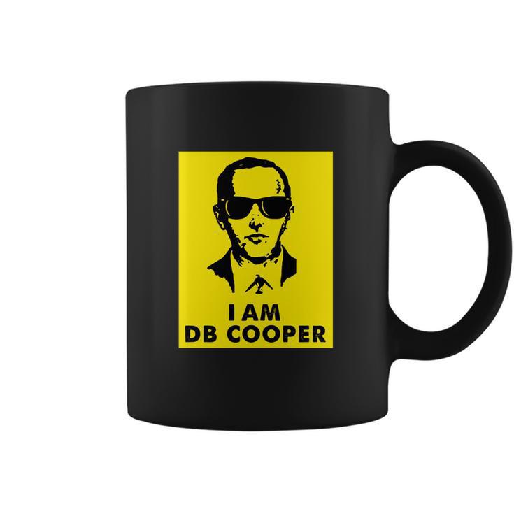 I Am D B Cooper Robber Thief Parachute Funny Coffee Mug