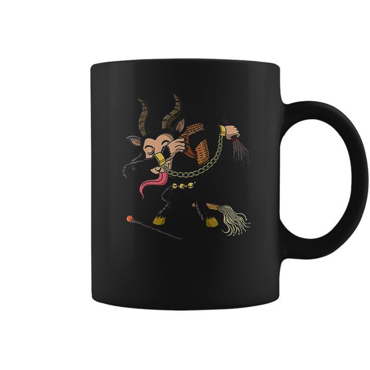 Dabbing Krampus Christmas Coffee Mug