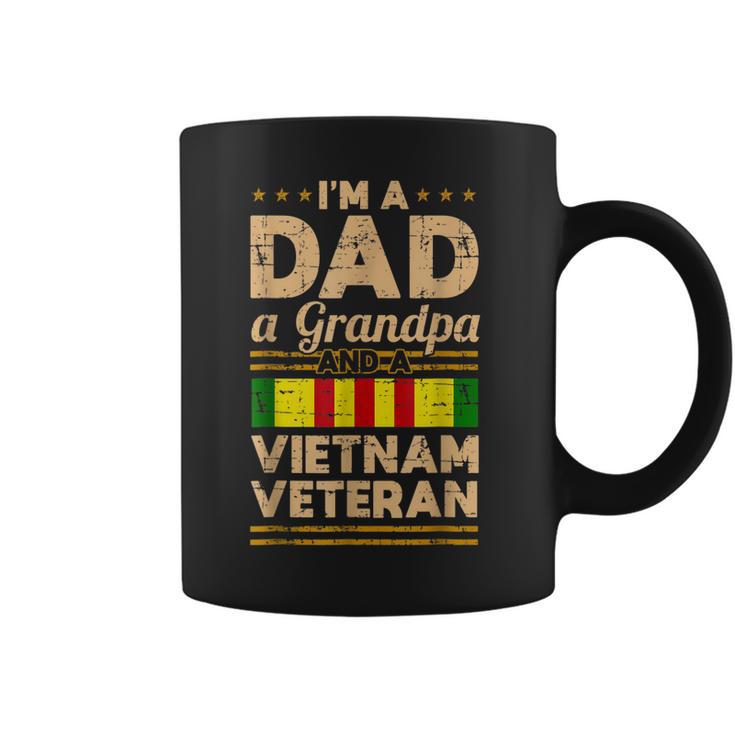 Mens Dad Grandpa Vietnam Veteran Vintage  Mens Gift  Men Women T-Shirt Graphic Print Casual Unisex Tee Coffee Mug