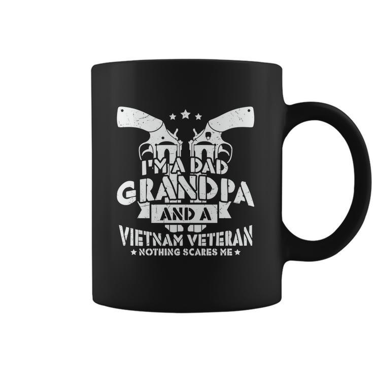 Im A Dad Grandpa And Vietnam War Veteran Retired Soldier Veteran Day Graphic Design Printed Casual Daily Basic Coffee Mug