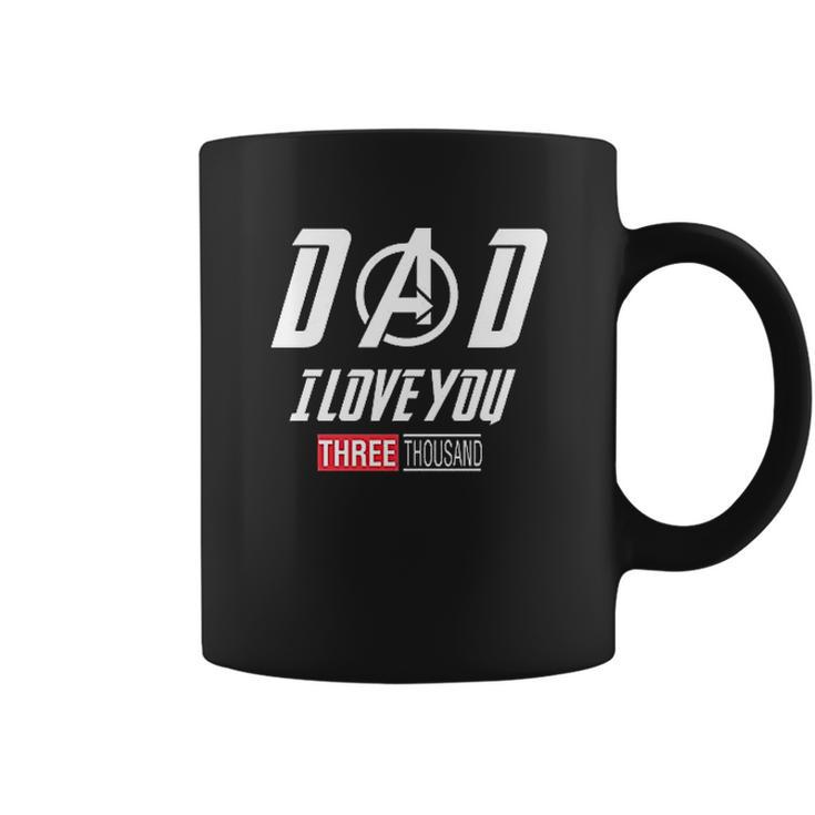 Dad I Love You 3000 Endgame Superhero Coffee Mug