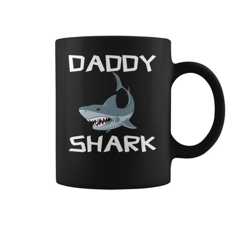 Daddy Gift   Daddy Shark Coffee Mug