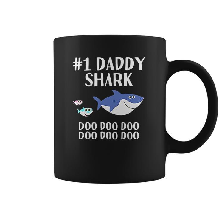 Daddy Shark Doo Doo Dad Fathers Day Coffee Mug